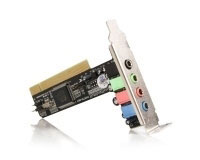 Startech.com Tarjeta de Sonido PCI de Perfil Bajo de 4 Canales con Efectos de Audio AC97 3D (PCISOUND4LP)